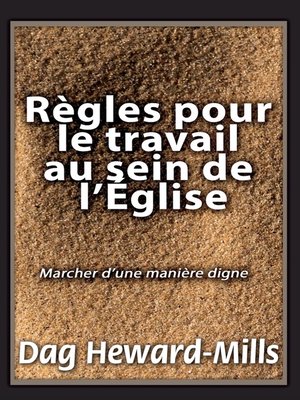 cover image of Règles pour le travail au sein de l'église, 2e édition